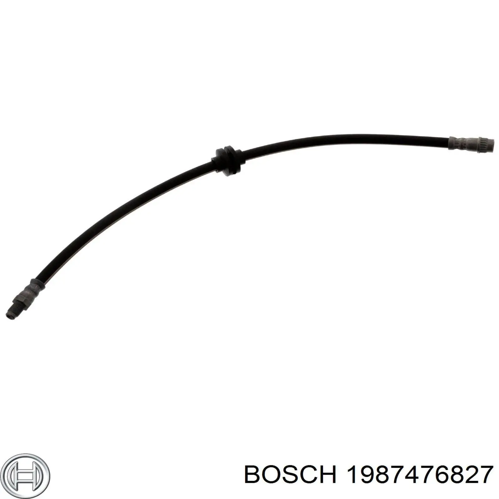 1987476827 Bosch Гнучка гальмівна трубка передня