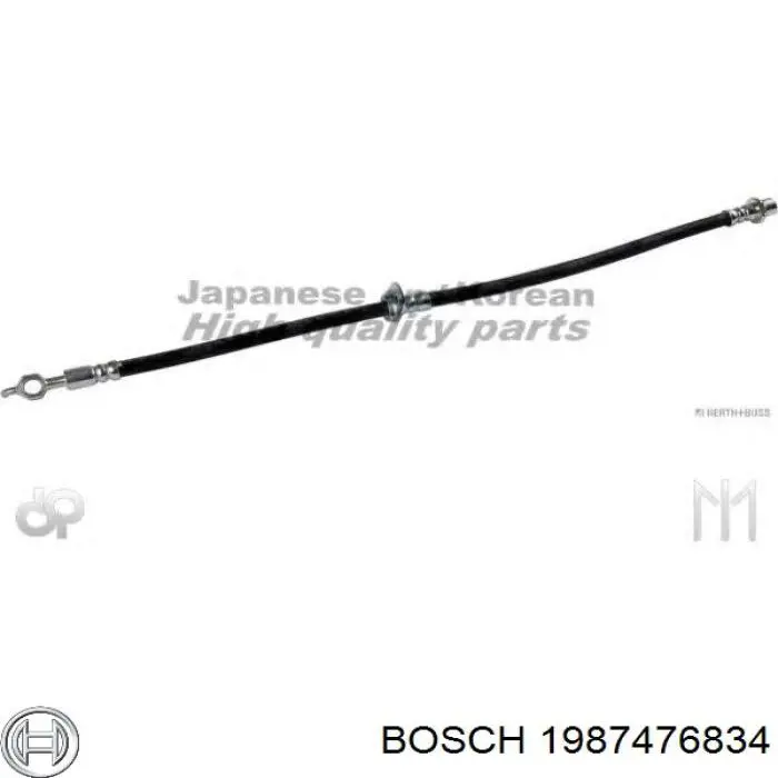 1987476834 Bosch шланг гальмівний передній