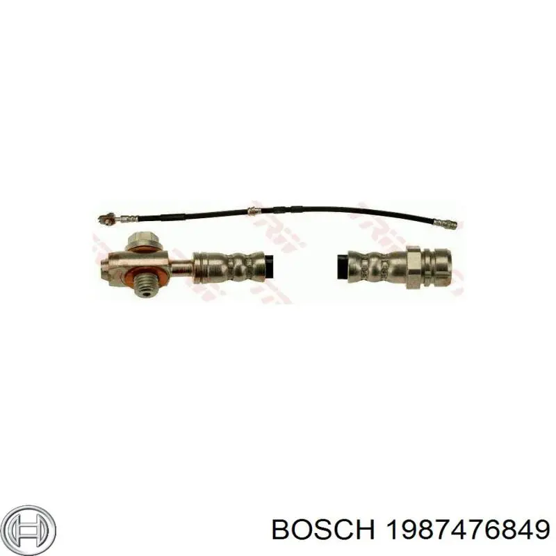 Купити 1987476849 Bosch Гальмівні шланги передні