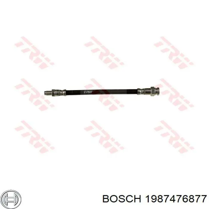 1987476877 Bosch шланг гальмівний задній