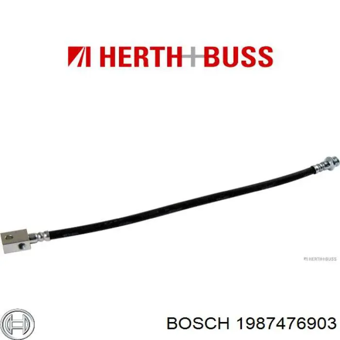 Шланг гальмівний задній 1987476903 Bosch