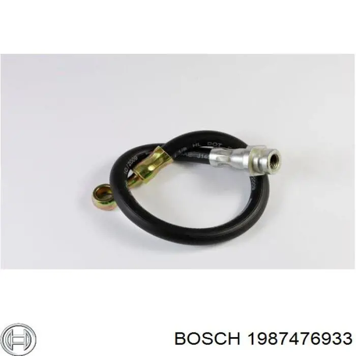 Шланг гальмівний передній, правий Brembo T79050 ціна, від 12.50 USD