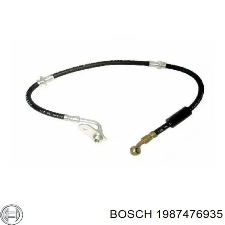 Шланг гальмівний передній, правий Kamoka 1170011 ціна, від 16.61 USD