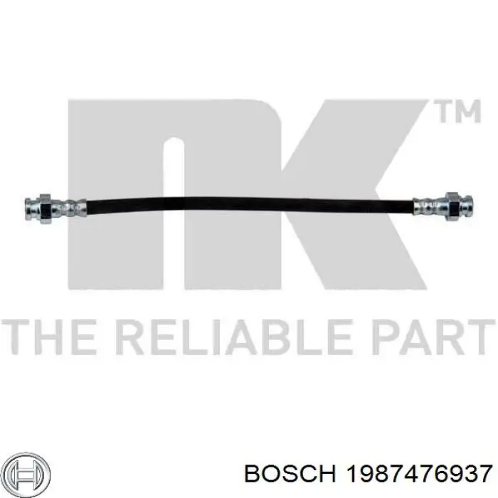 Шланг гальмівний задній 1987476937 Bosch