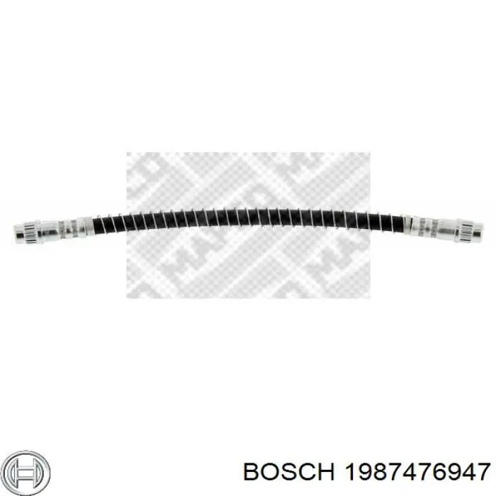 1987476947 Bosch шланг гальмівний задній