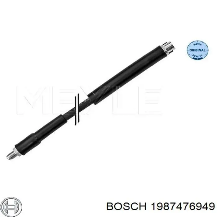 1987476949 Bosch Гнучка гальмівна трубка передня