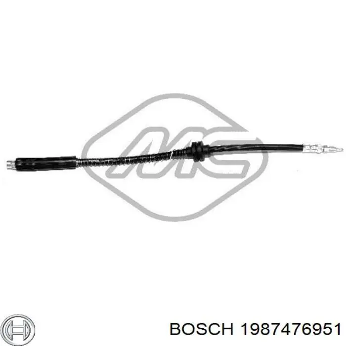 Купити 1987476951 Bosch Гальмівні шланги передні
