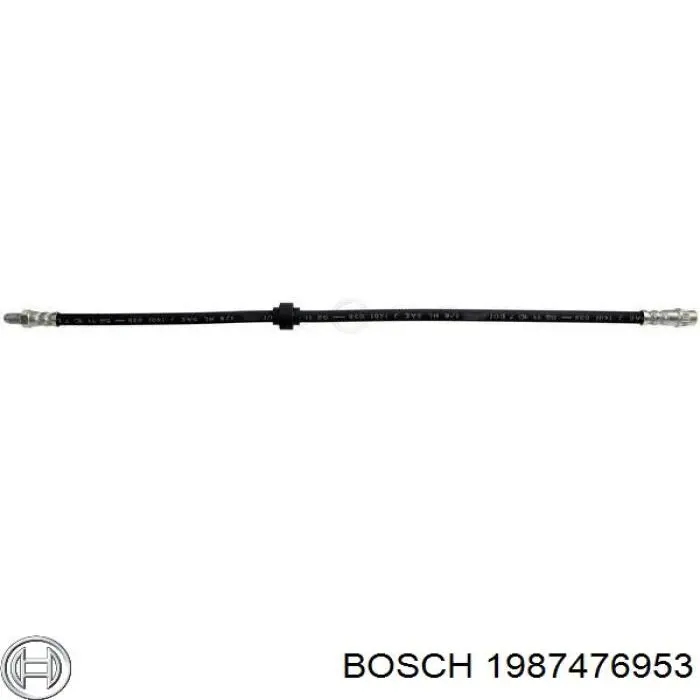 Шланг гальмівний передній Bosch 1987476953 ціна, від 8.88 USD