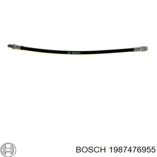 Купити 1987476955 Bosch Шланг гальмівний задній