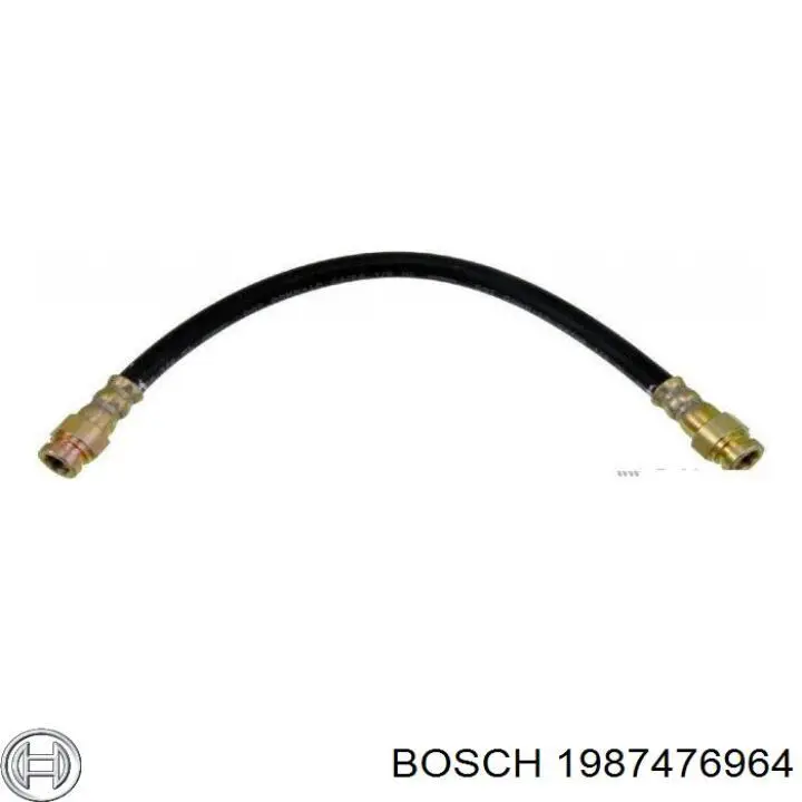 Гнучка гальмівна трубка задня Bosch 1987476964