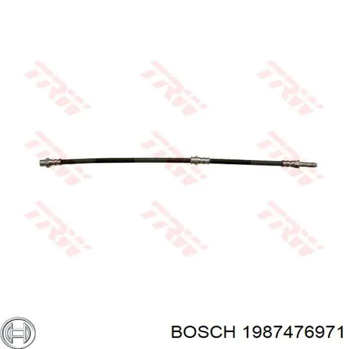 Шланг гальмівний задній Bosch 1987476971 ціна, від 11.22 USD