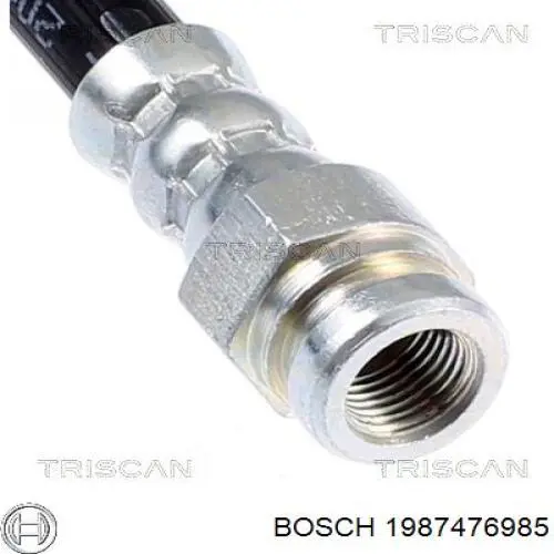 1987476985 Bosch Шланг гальмівний задній