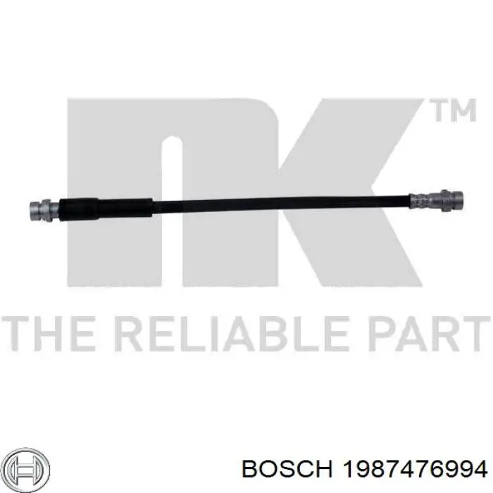 1987476994 Bosch Шланг гальмівний задній