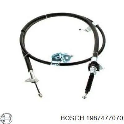 Трос ручника задній правий Bosch 1987477070