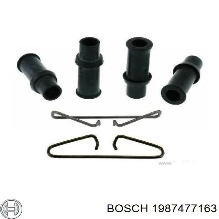 Купити 1987477163 Bosch Трос ручного гальма задній, правий/лівий