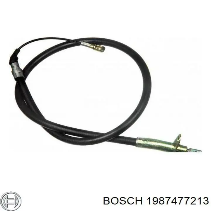 1987477213 Bosch трос ручного гальма задній, правий