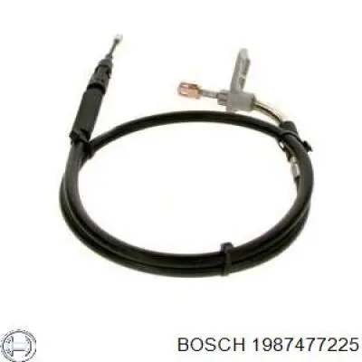 Купити 1987477225 Bosch Трос ручного гальма задній, правий