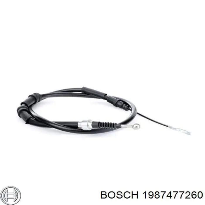 Трос ручного гальма задній, правий/лівий Bosch 1987477260 ціна, від 12.02 USD
