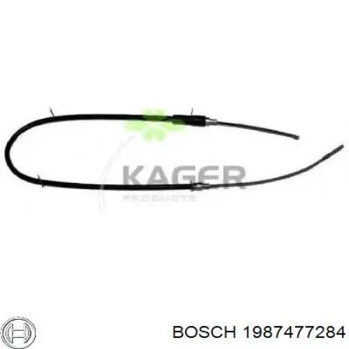 Трос ручного гальма задній, правий/лівий Bosch 1987477284 ціна, від 7.46 USD
