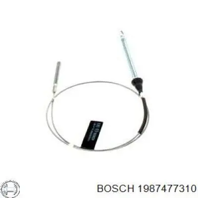 Трос ручника задній правий Bosch 1987477310