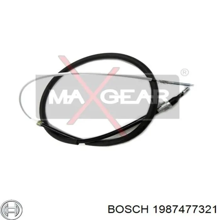 Гальмо стоянкове Bosch 1987477321