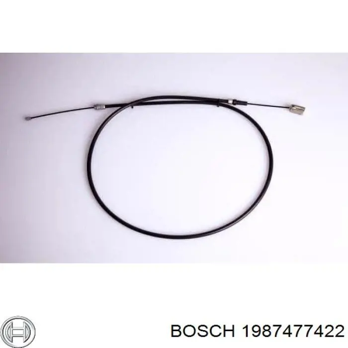 Трос ручного гальма передній 1987477422 Bosch