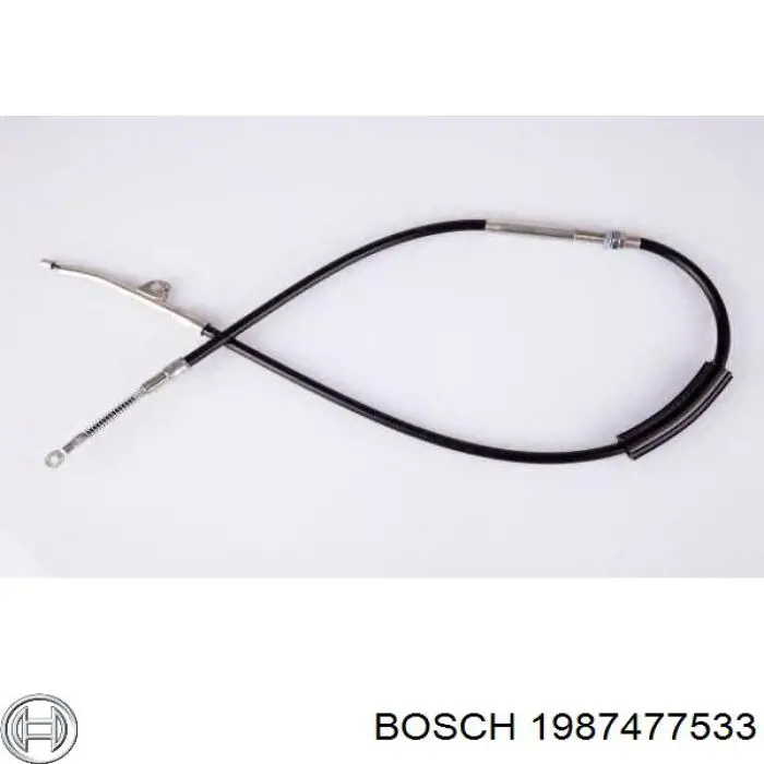 1987477533 Bosch трос ручного гальма задній, лівий