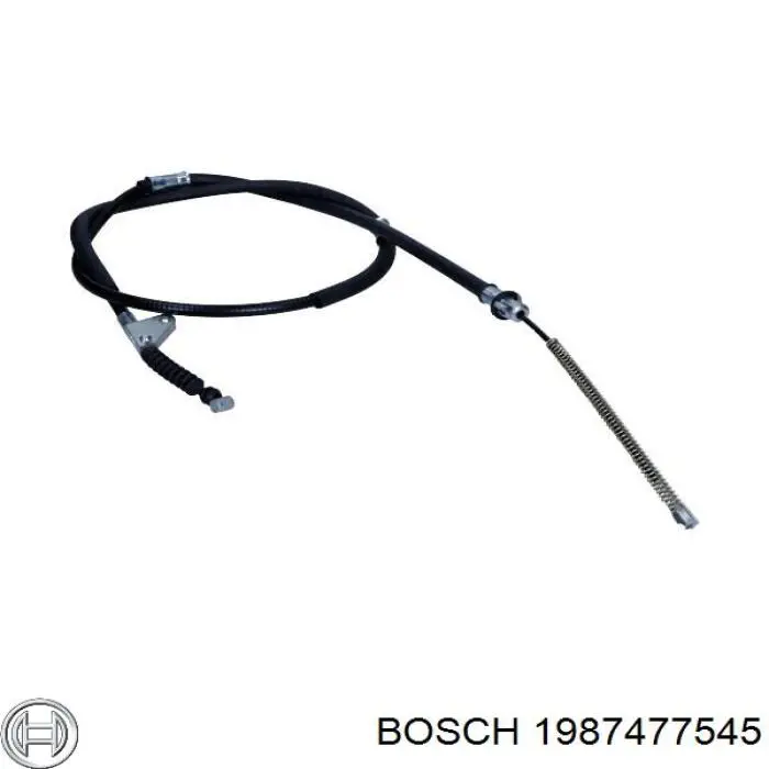 Трос стоянкового гальма задній лівий Bosch 1987477545 ціна, від 16.02 USD