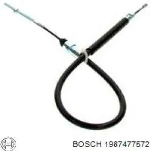 Трос ручного гальма задній, лівий 1987477572 Bosch