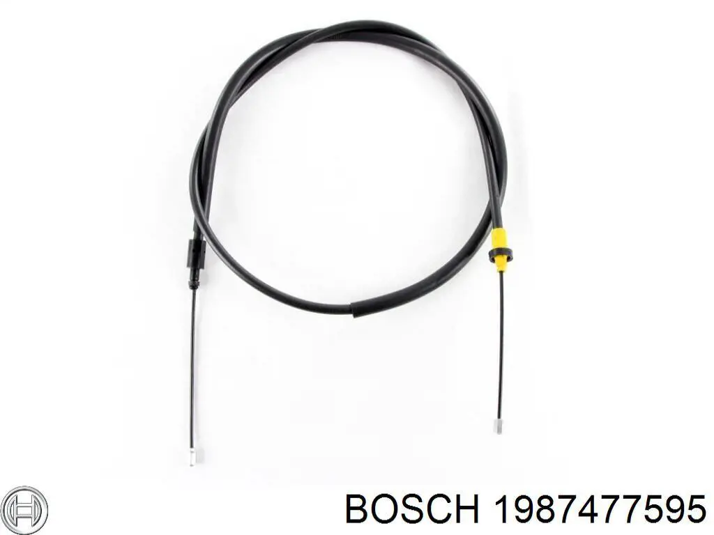 Трос ручного гальма задній, правий Bosch 1987477595 ціна, від 8.93 USD
