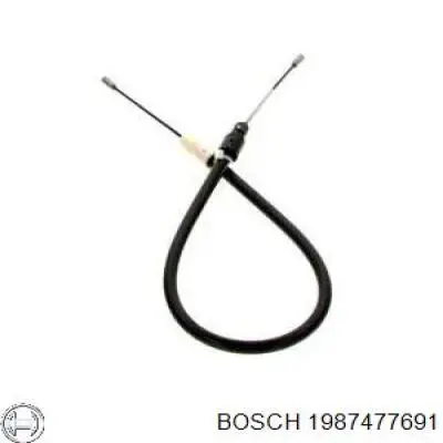 Трос ручного гальма задній, правий 1987477691 Bosch