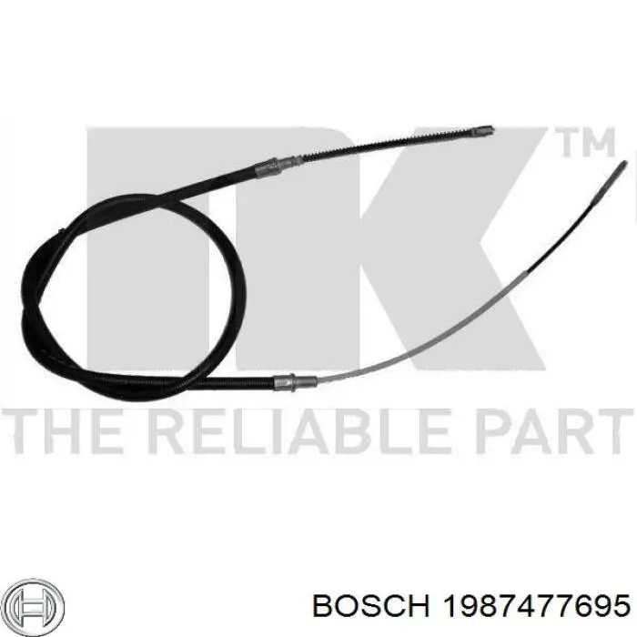 Гальмо стоянкове Bosch 1987477695