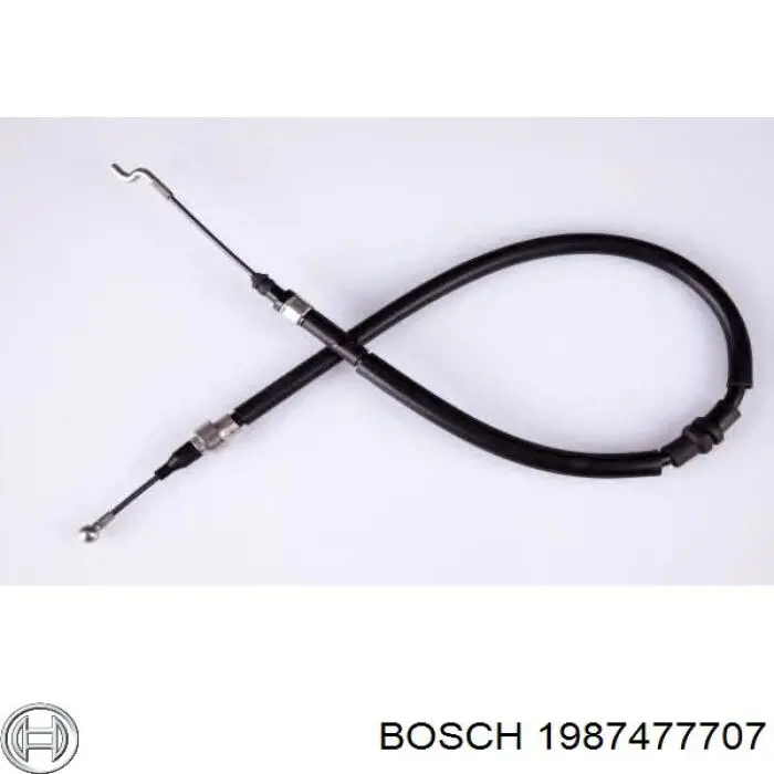 Трос ручного гальма задній, правий/лівий Bosch 1987477707 ціна, від 7.85 USD