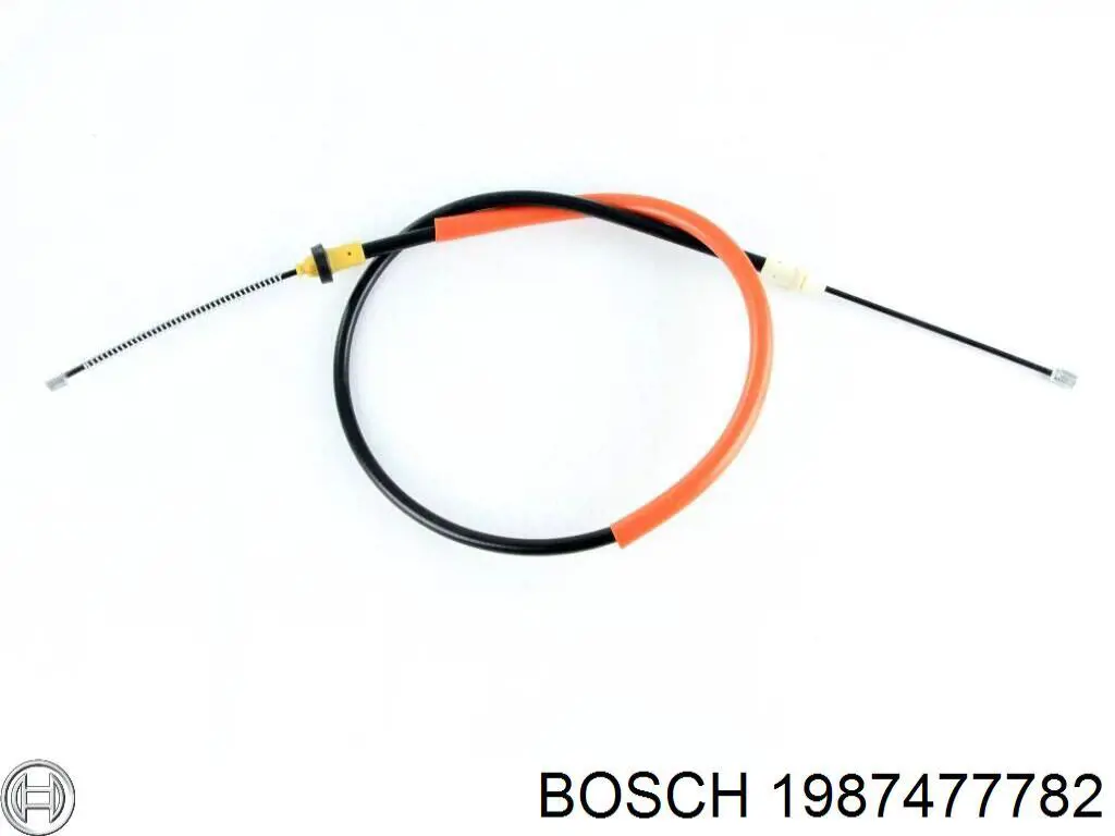 1987477782 Bosch трос ручного гальма задній, лівий