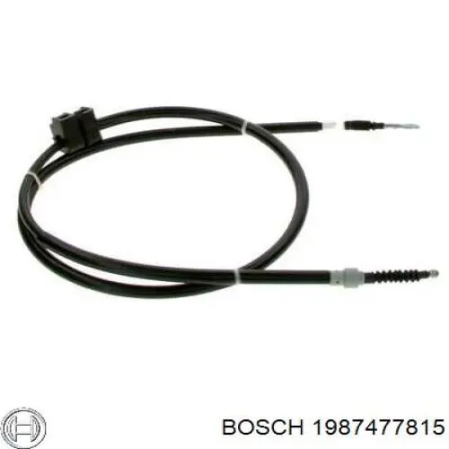 1987477815 Bosch трос ручного гальма задній, правий