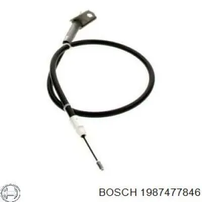 1987477846 Bosch трос ручного гальма задній, лівий