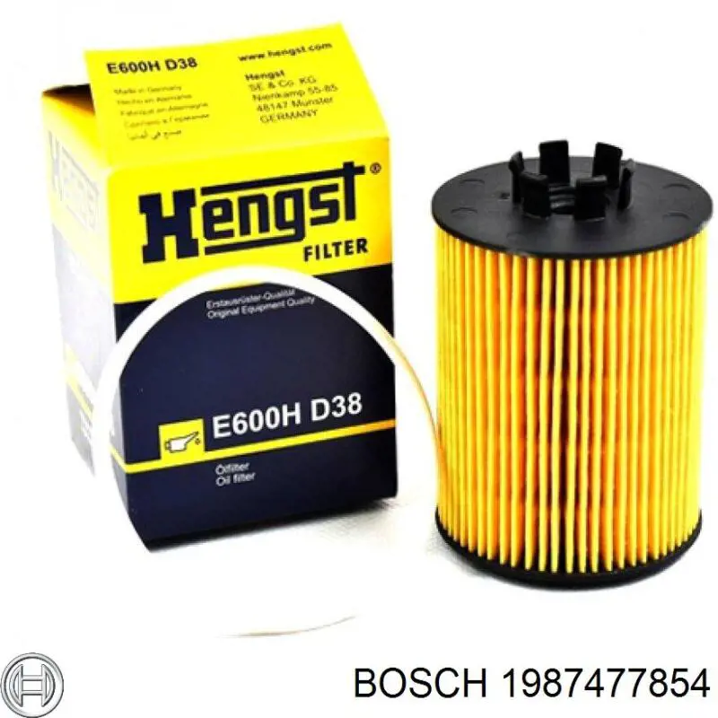 Трос стоянкового гальма передній Bosch 1987477854 ціна, від 13.74 USD