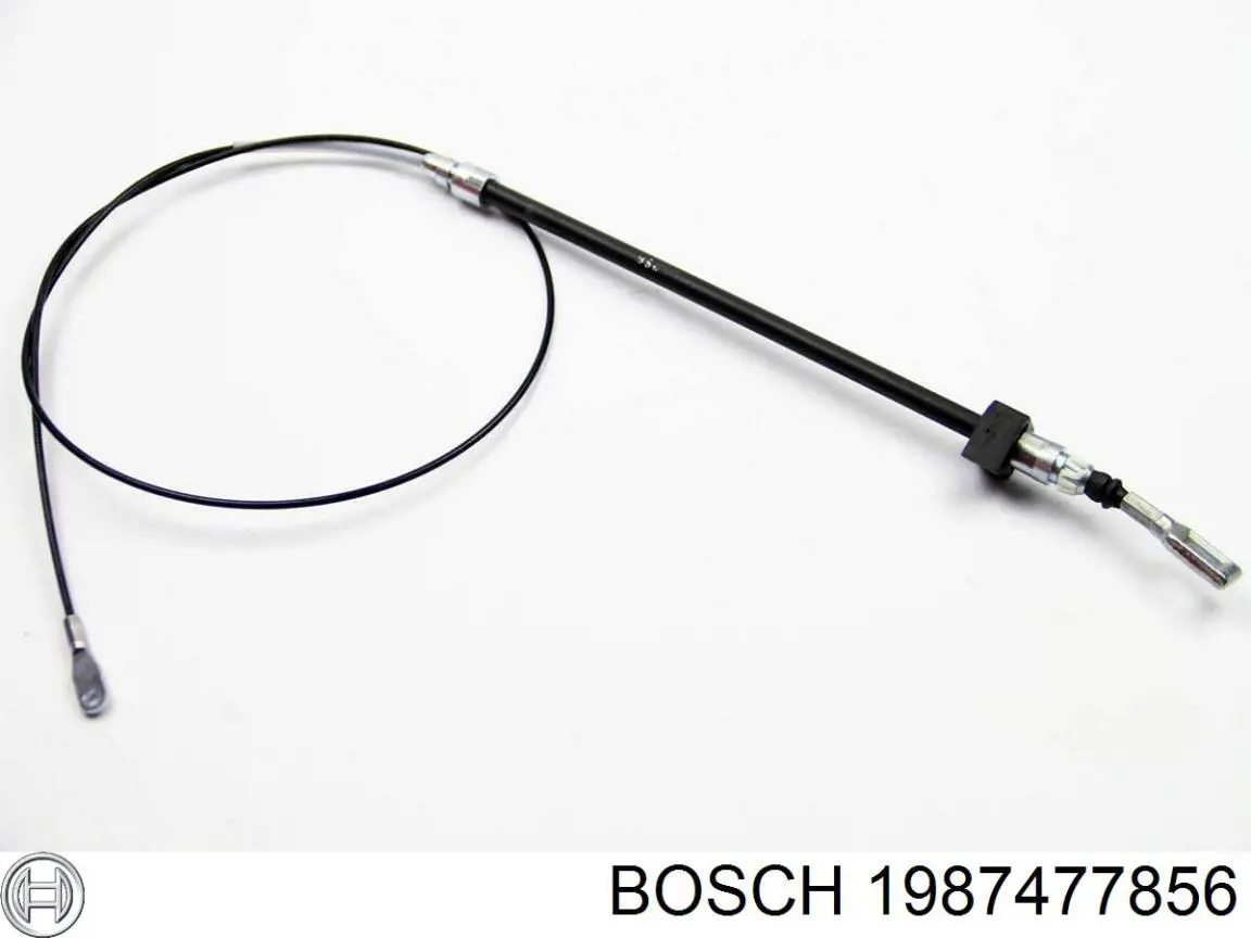 Трос стоянкового гальма передній Bosch 1987477856 ціна, від 10.30 USD