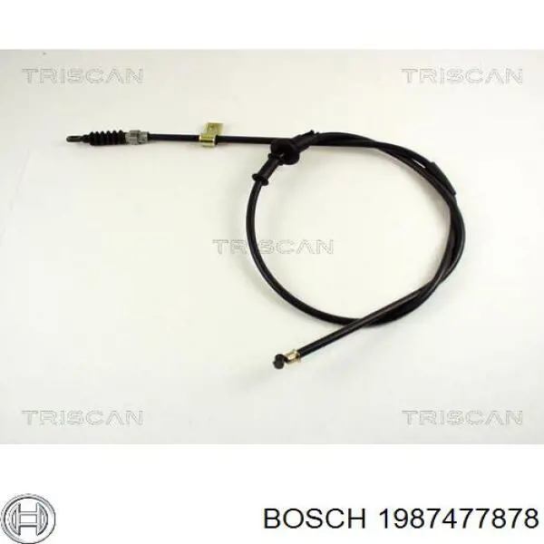 Трос ручника задній правий Bosch 1987477878