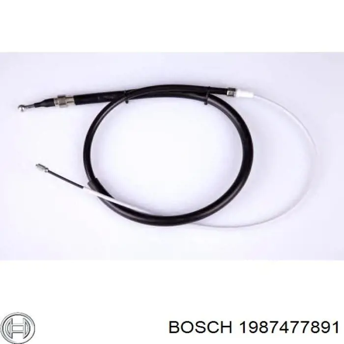Трос ручного гальма задній, правий/лівий 1987477891 Bosch