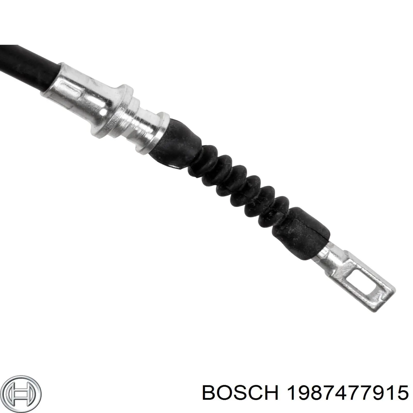 Трос стоянкового гальма задній лівий Bosch 1987477915 ціна, від 19.04 USD