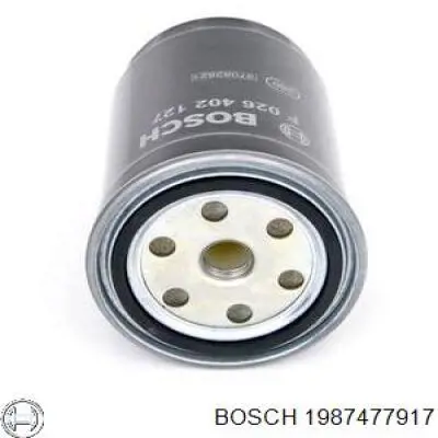 Трос стоянкового гальма задній лівий Bosch 1987477917 ціна, від 26.26 USD
