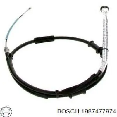 Трос ручного гальма задній, лівий Bosch 1987477974