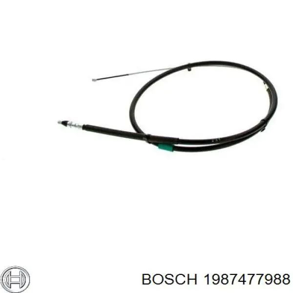 Трос ручника задній правий Bosch 1987477988