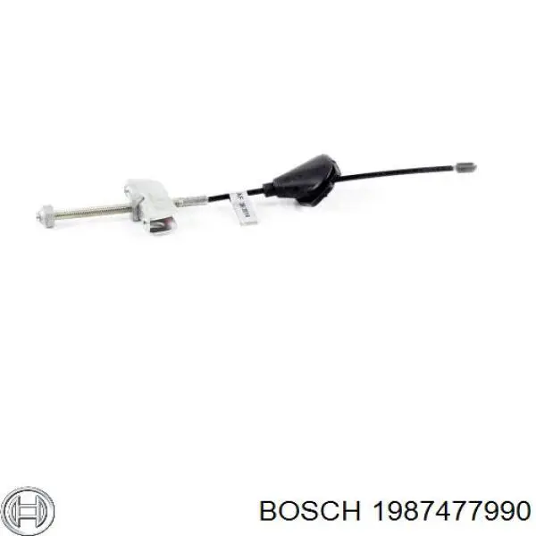 1987477990 Bosch Трос ручного гальма передній