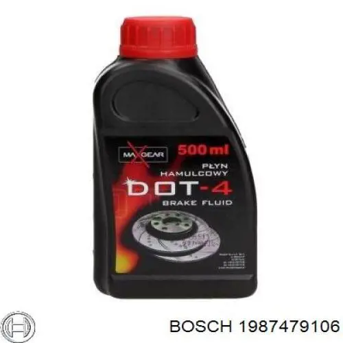 1987479106 Bosch Тормозная жидкость (DOT 4, 0.5 л)