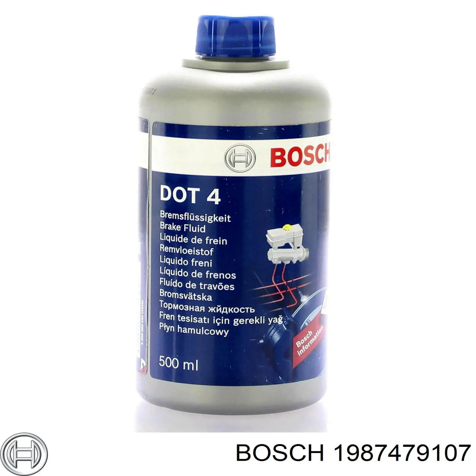 Купити 1987479107 Bosch Рідина гальмівна
