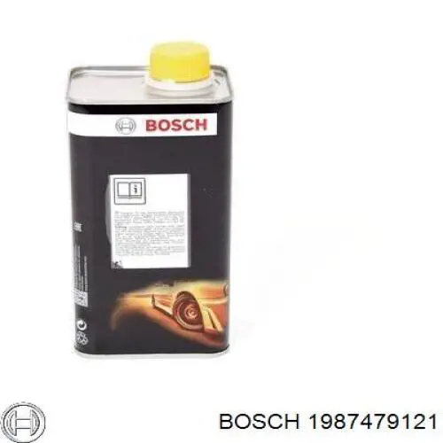 1987479121 Bosch Тормозная жидкость (DOT 5.1, 1.0 л)
