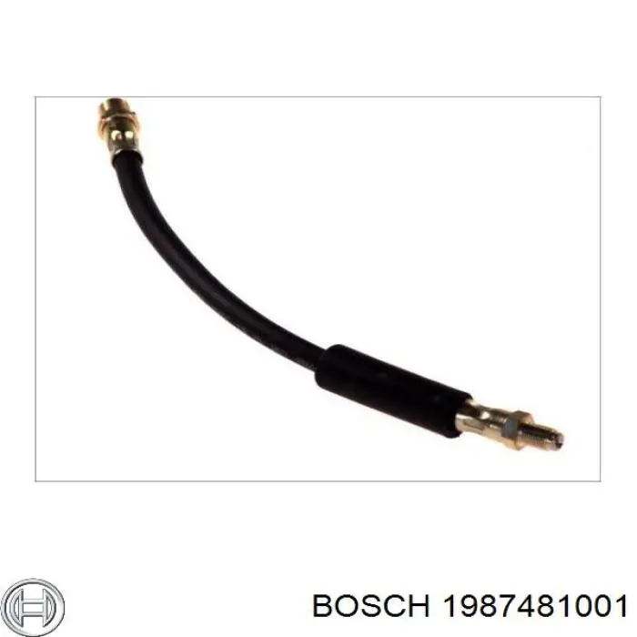 Шланг гальмівний задній Bosch 1987481001 ціна, від 10.43 USD