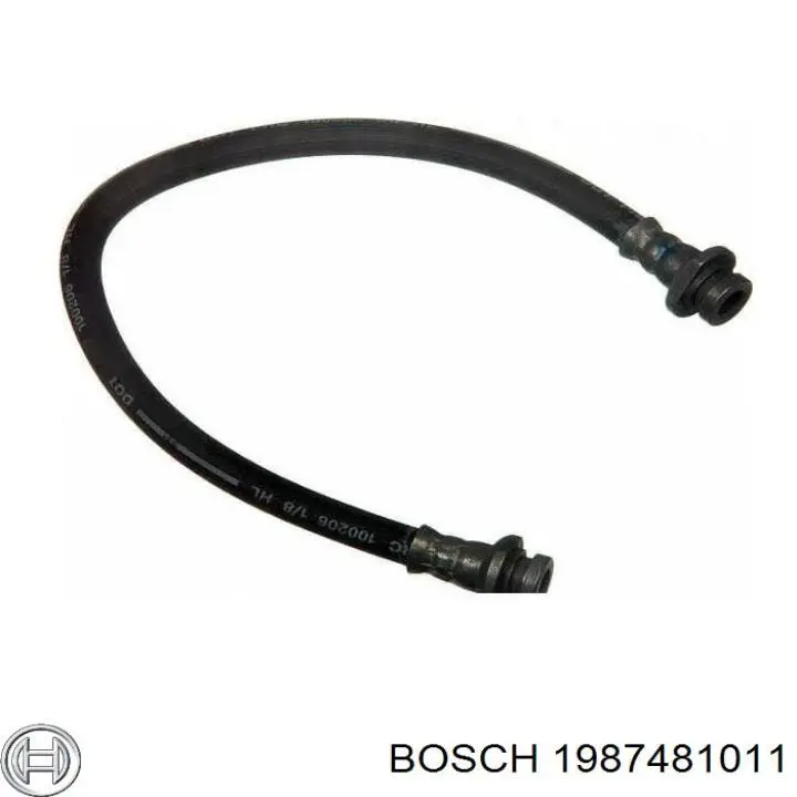 Шланг гальмівний передній Bosch 1987481011